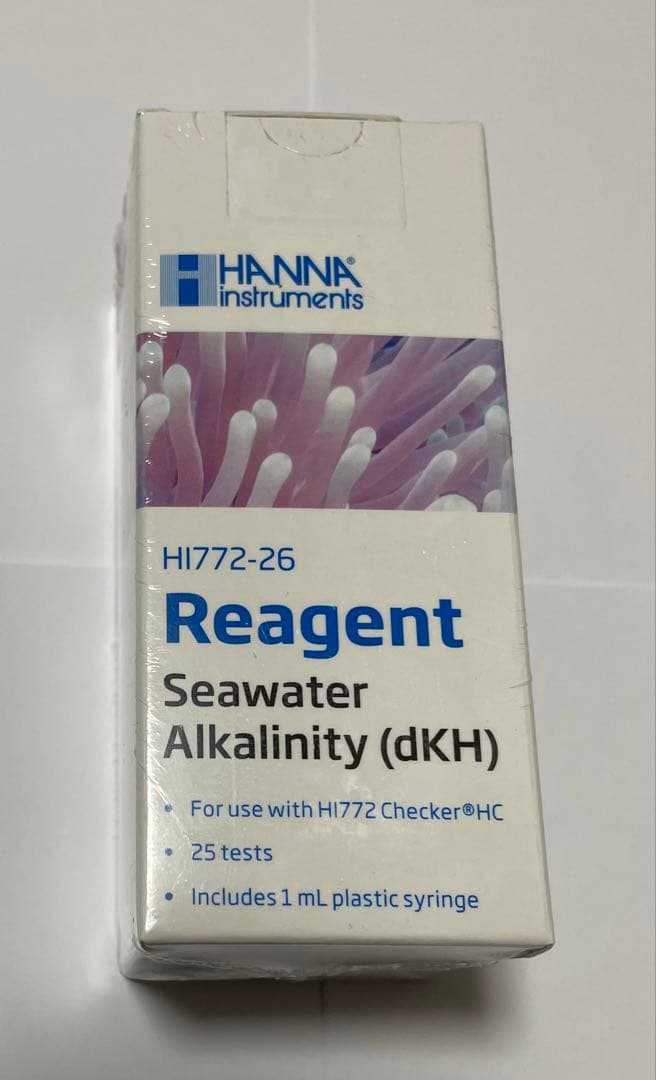 ハンナ　HI 772　吸光光度計チェッカーHC　 アルカリ度（海水用）