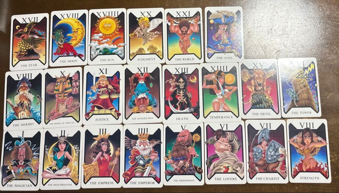 【希少2種セット】森永ハイクラウン タロットカード 山藤章二 池田理代子 非売品