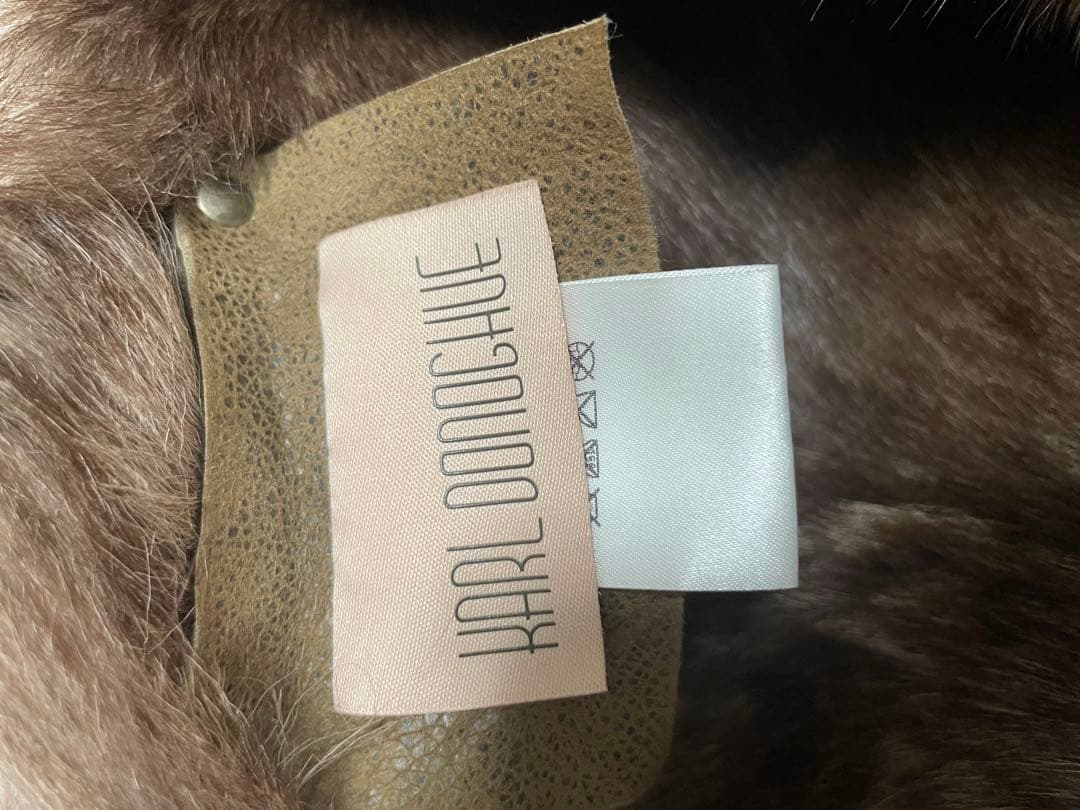 and meさん専用KARL DONOGHUE カールドノヒュー 羊革 ショール