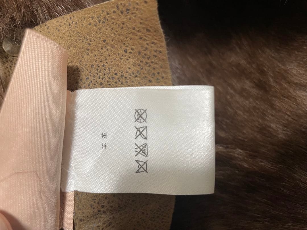 and meさん専用KARL DONOGHUE カールドノヒュー 羊革 ショール