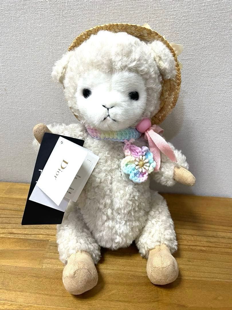 新品⭐︎ Baby Dior ぬいぐるみ タグ付き　ひつじ 箱付き