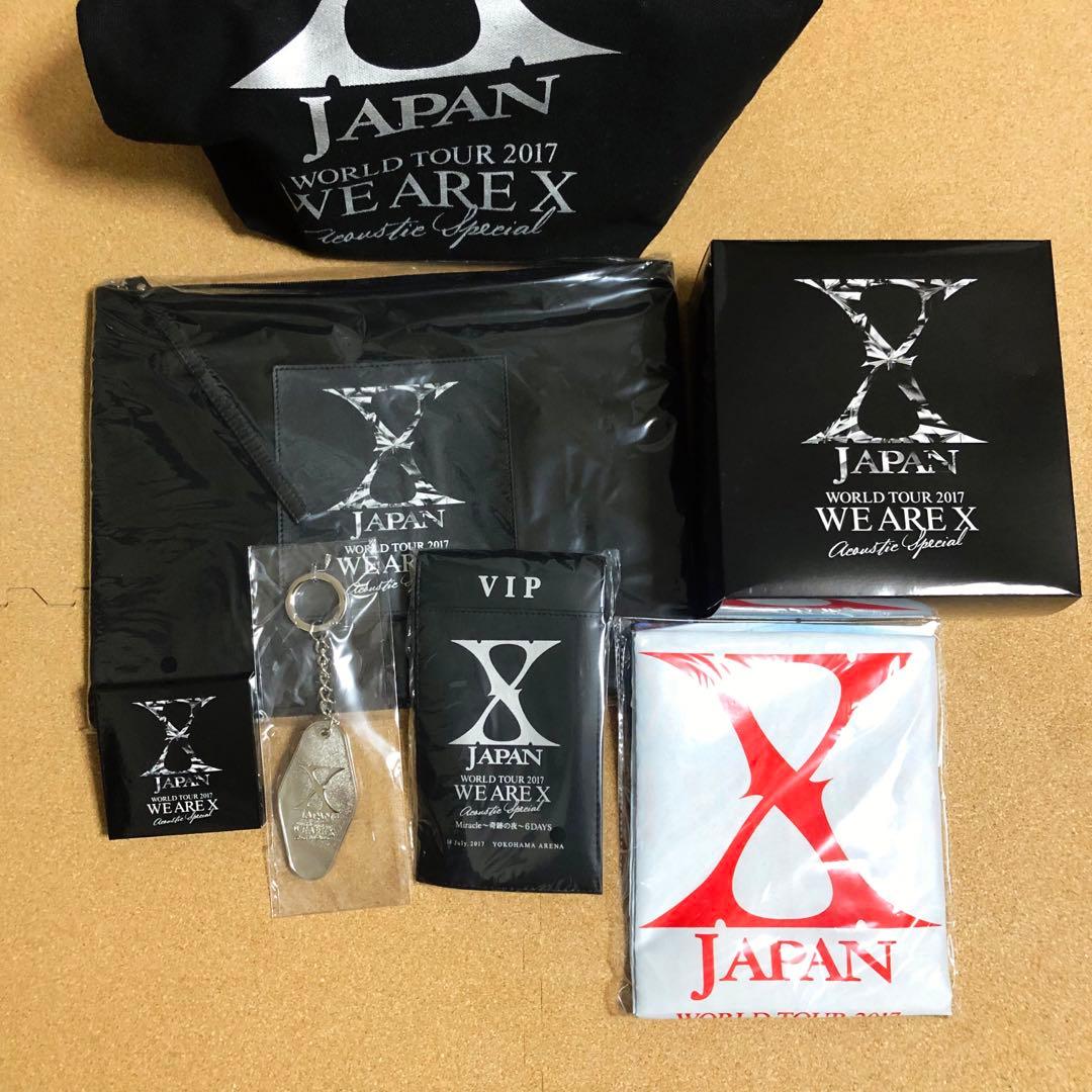 XJAPAN 7/14VIPプラチナ限定グッズ+デイリーTシャツ 奇跡の夜