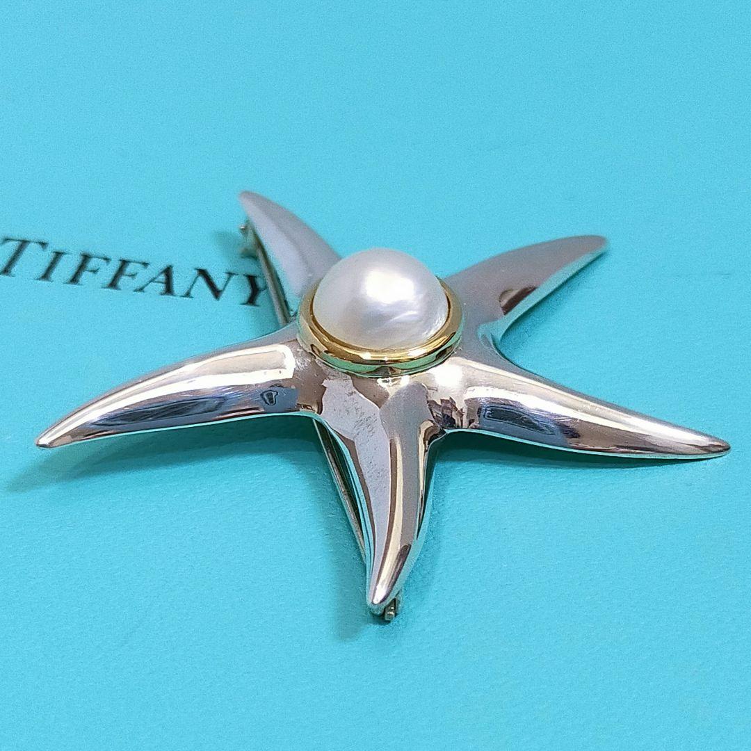 ティファニー　ヴィンテージ マベパール スターフィッシュ ブローチ