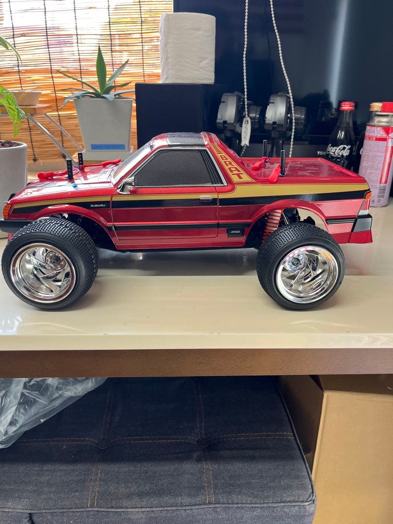 タミヤTT02Bシャーシ 希少SUBARUブラッド