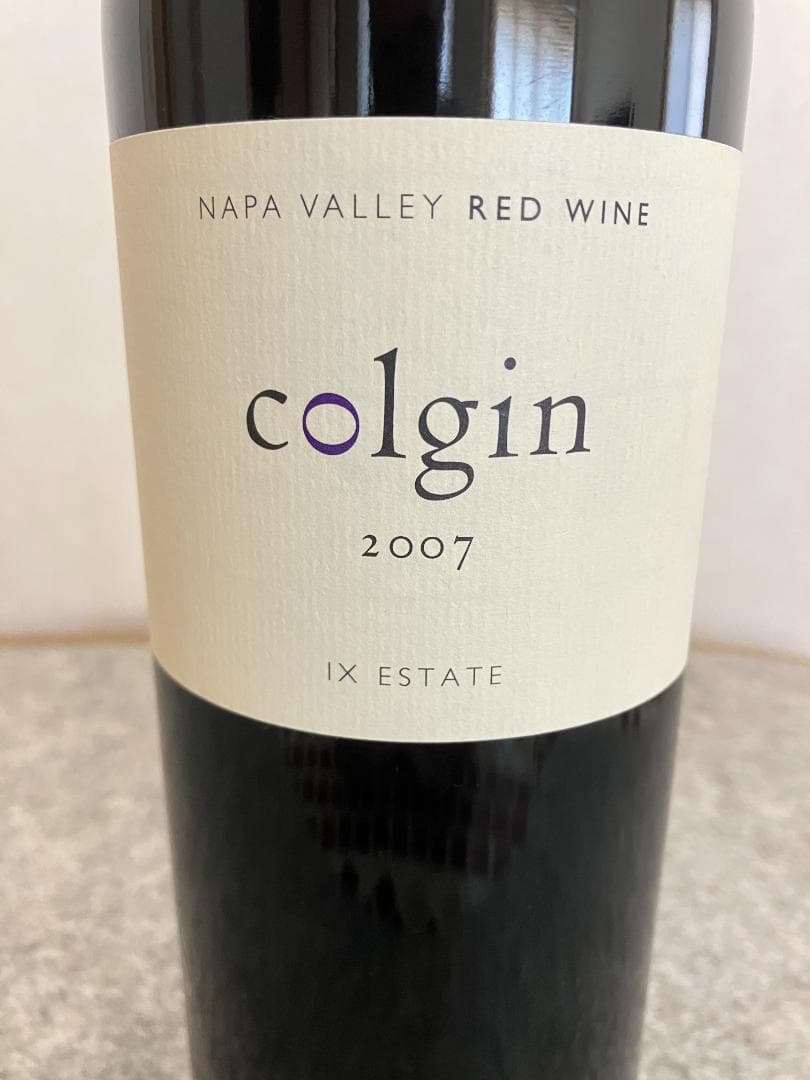 （新年にいかが？）　コルギンIXエステート2007（パーカー満点ワイン!!）