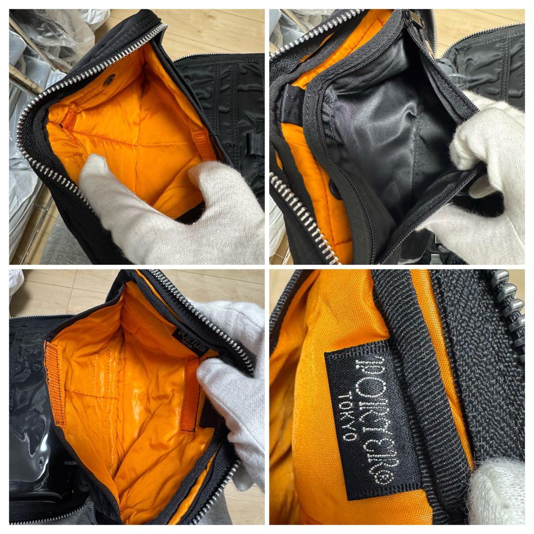 【新品同様】ポーター PORTER TANKER タンカー　手帳カバー　ブラック