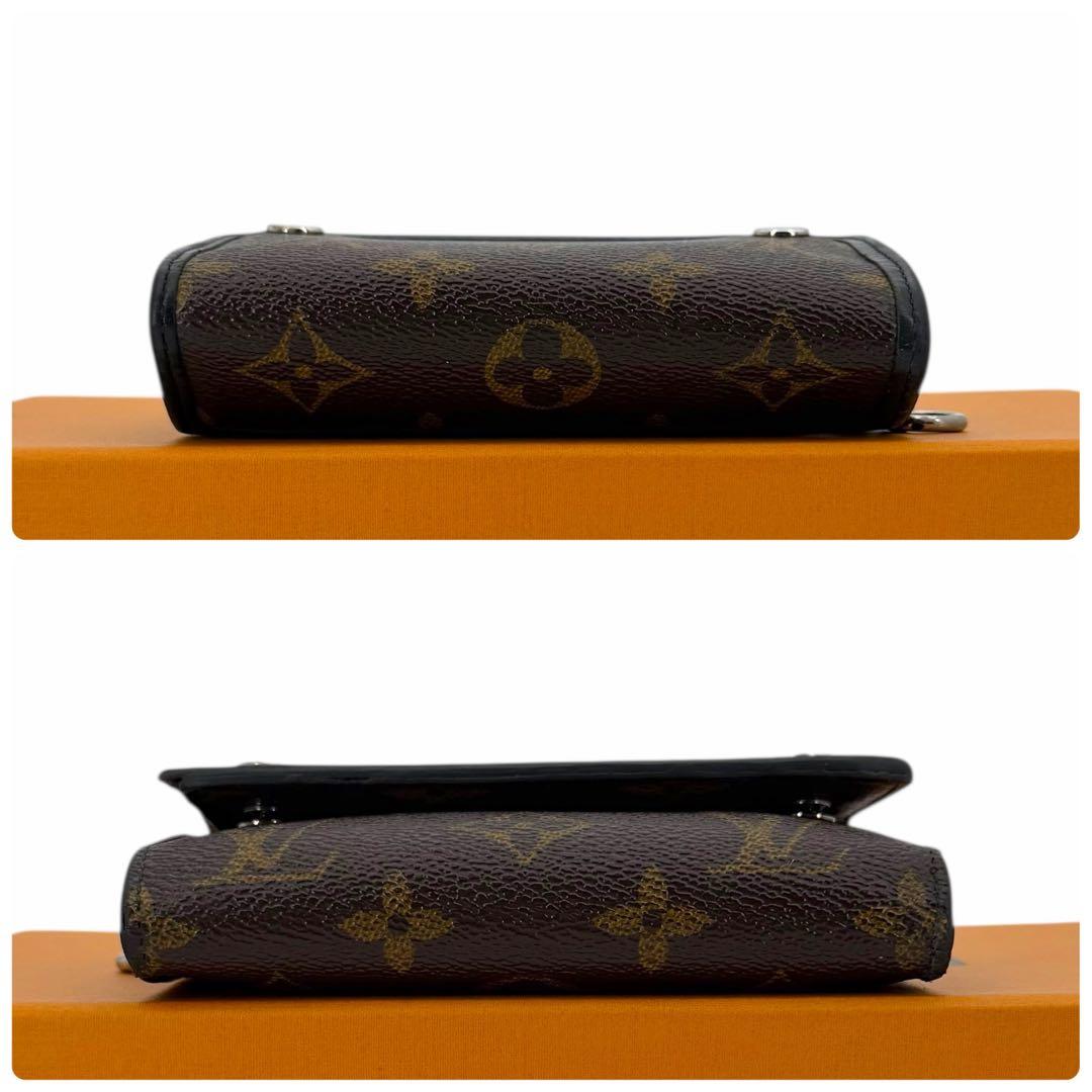 ルイヴィトン モノグラム マカサー コンパクトウォレット　モノグラムマカサー