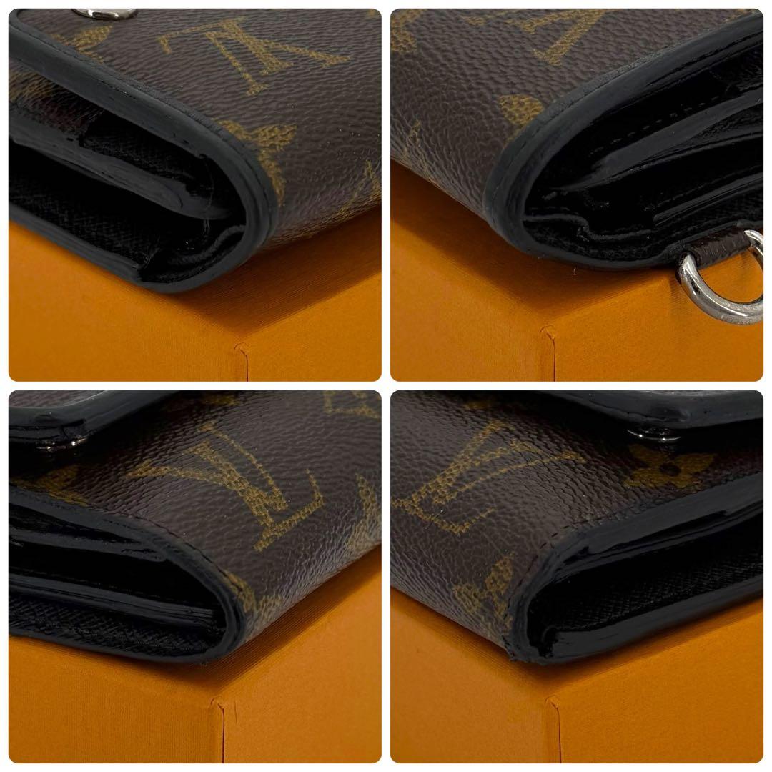 ルイヴィトン モノグラム マカサー コンパクトウォレット　モノグラムマカサー