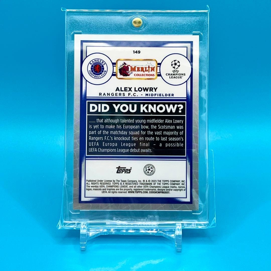 世界10枚限定！22-23 Topps Merlin ALEX LOWRY RC