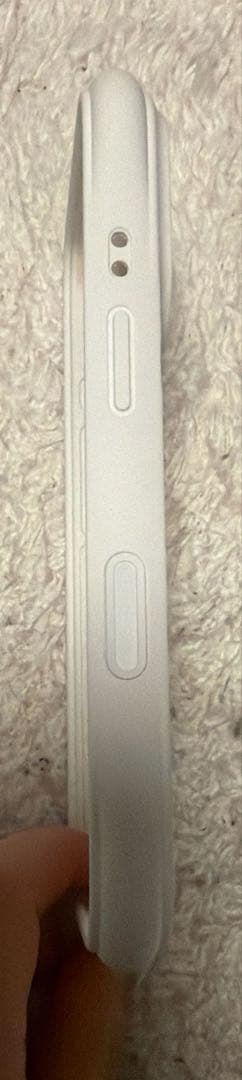 iPhone 17 Pro ウェーブシリコンケース ホワイト