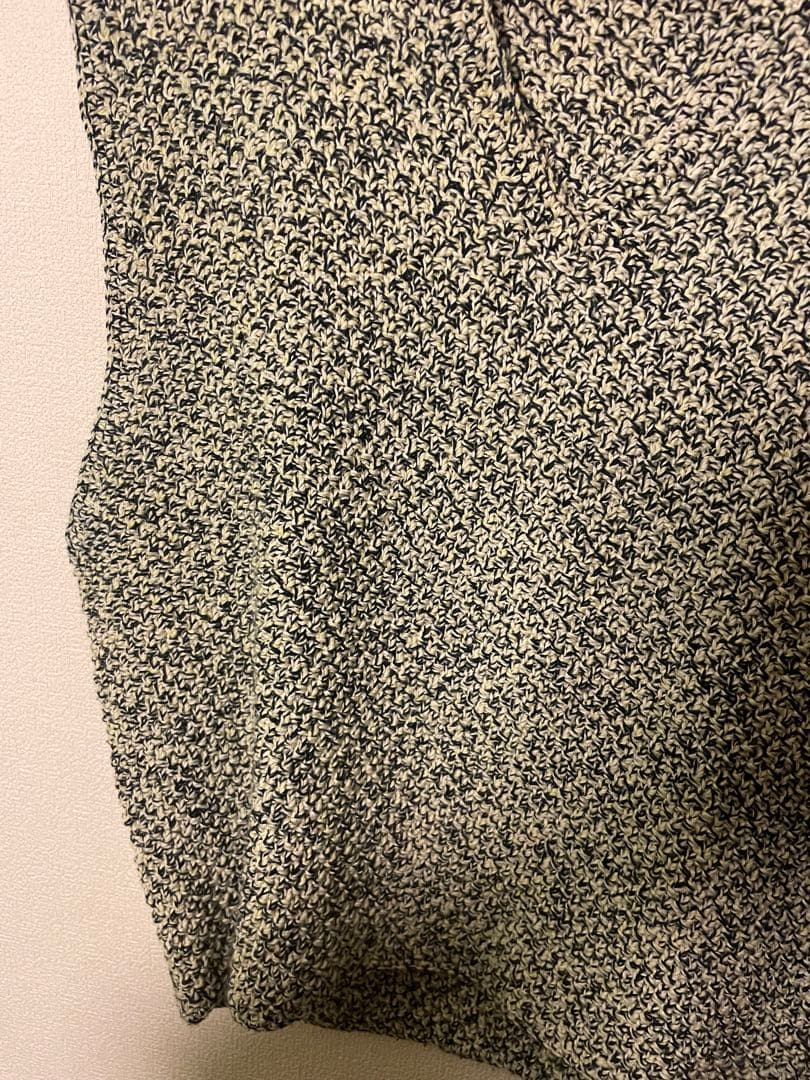 【AURALEE】COTTON CASHMERE CORD KNIT VEST