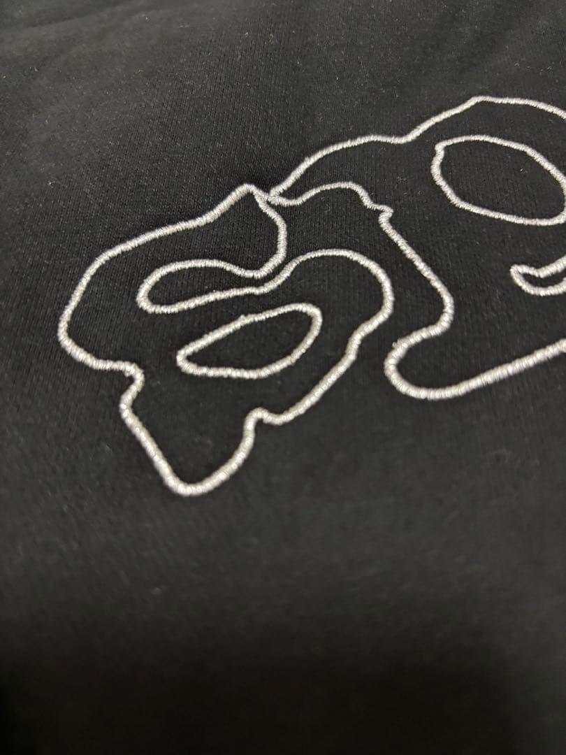 sp5der ブラック パーカー sサイズ