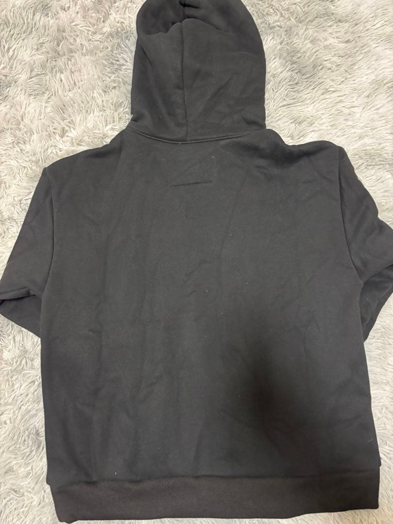 sp5der ブラック パーカー sサイズ