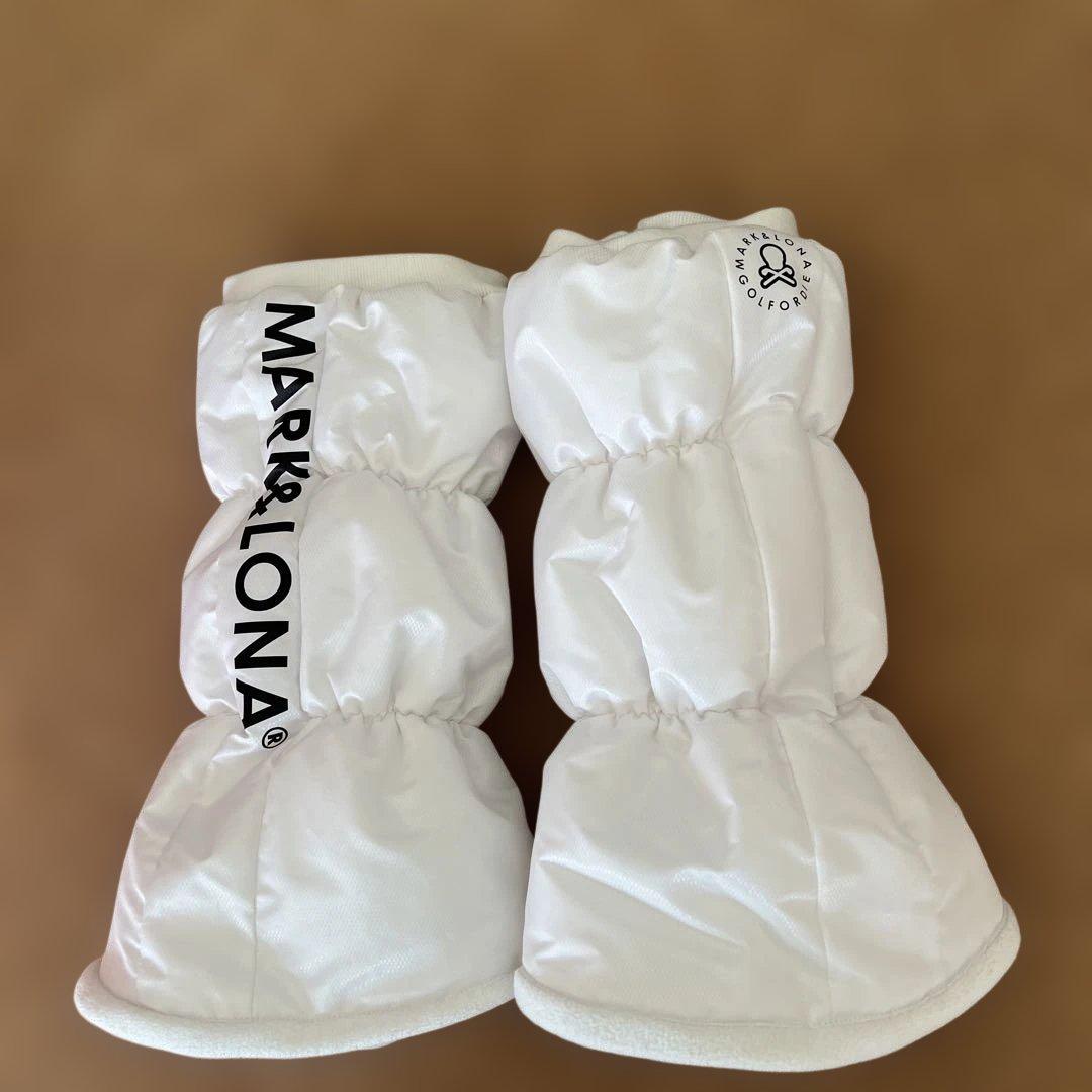 マーク＆ロナ　レッグウォーマー　ホワイト