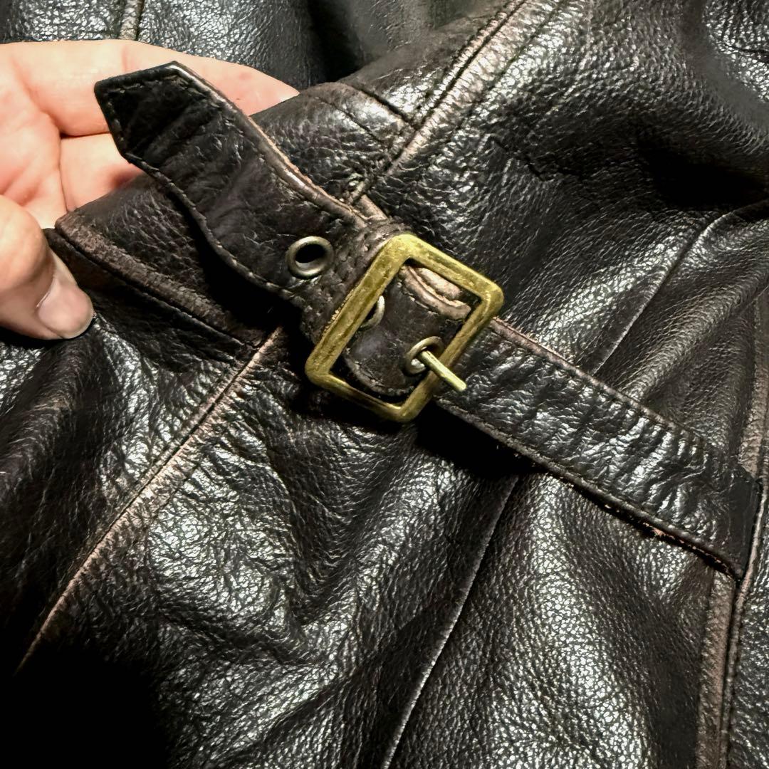 Eddie Baue レザージャケット　トラッカージャケット シングルライダース