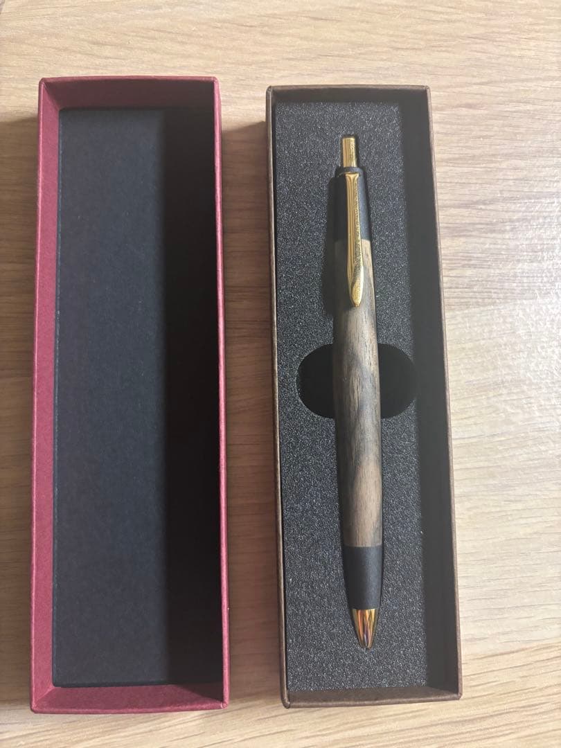 ボナンペン　普通黒柿軸　0.5mmシャープペンシル