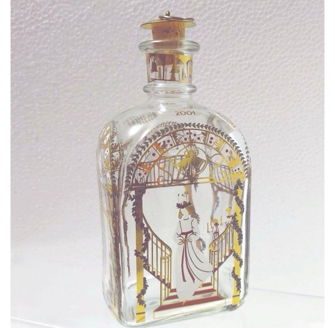 ホルムガード　クリスマスボトル　2001 エンジェル リキュールボトル　ガラス