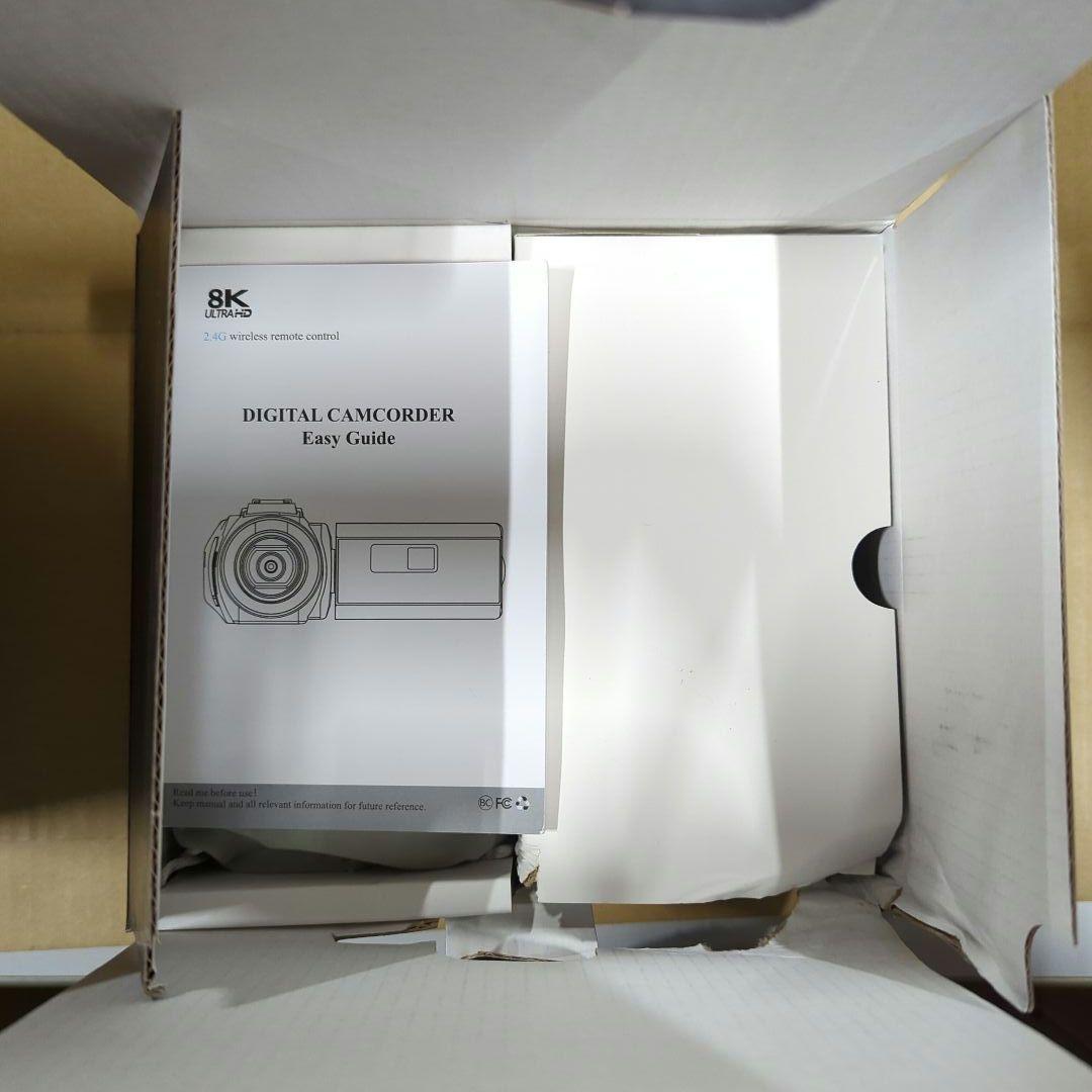 新品 ビデオカメラ 8K HDMI出力WIFI機能6400万画素