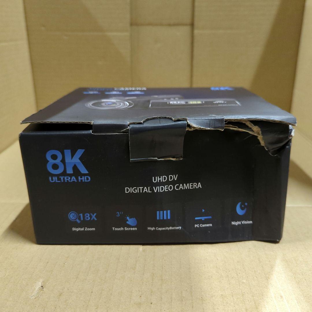 新品 ビデオカメラ 8K HDMI出力WIFI機能6400万画素