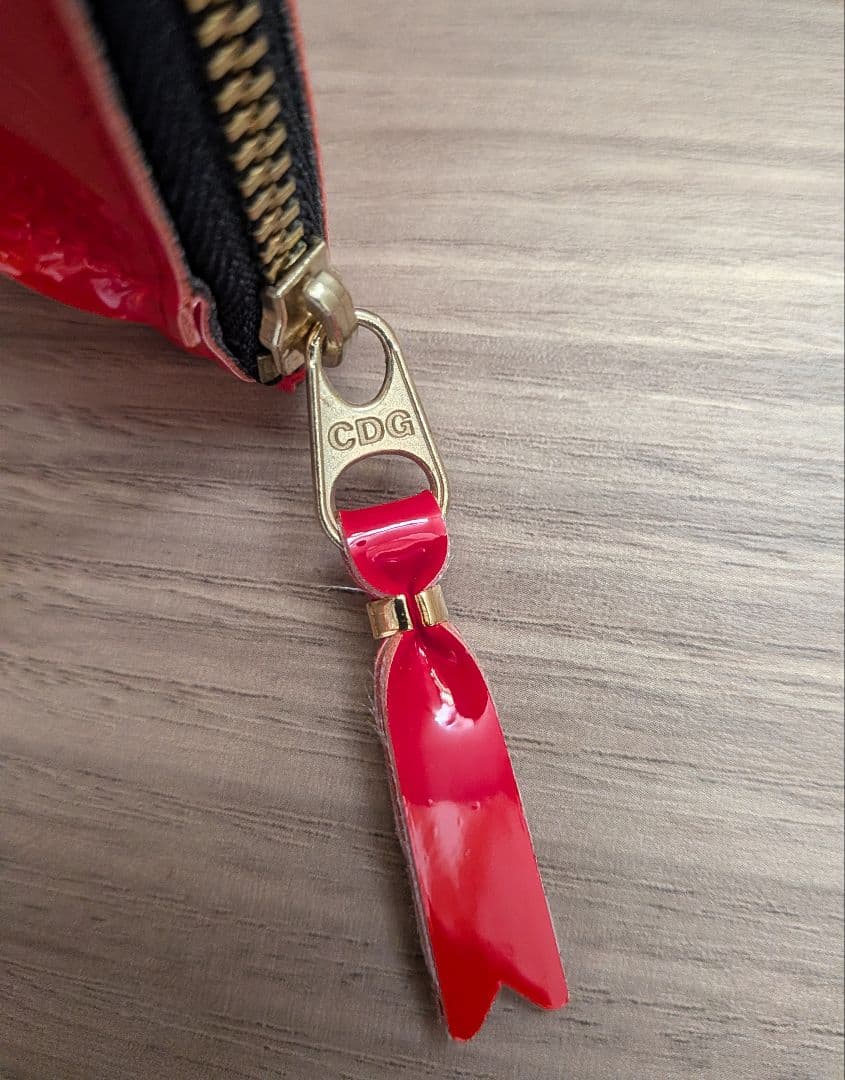 新品未使用　COMME des GARCONS　L字ファスナー財布　小銭入れ