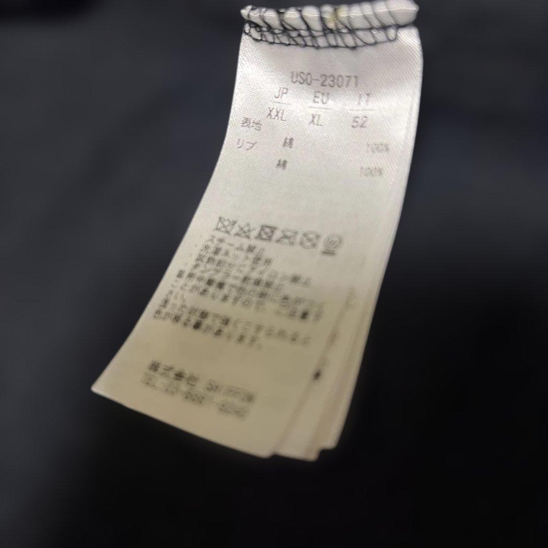 1PIU1UGUAALE3 セットアップ　パーカーセット アップ　ブラックXL