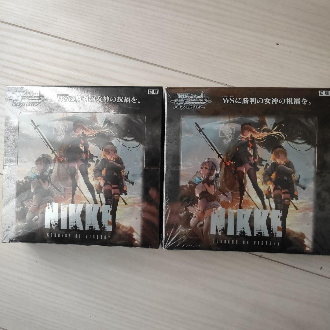 ヴァイスシュヴァルツ　NIKKE　BOX　初版　シュリンク付き