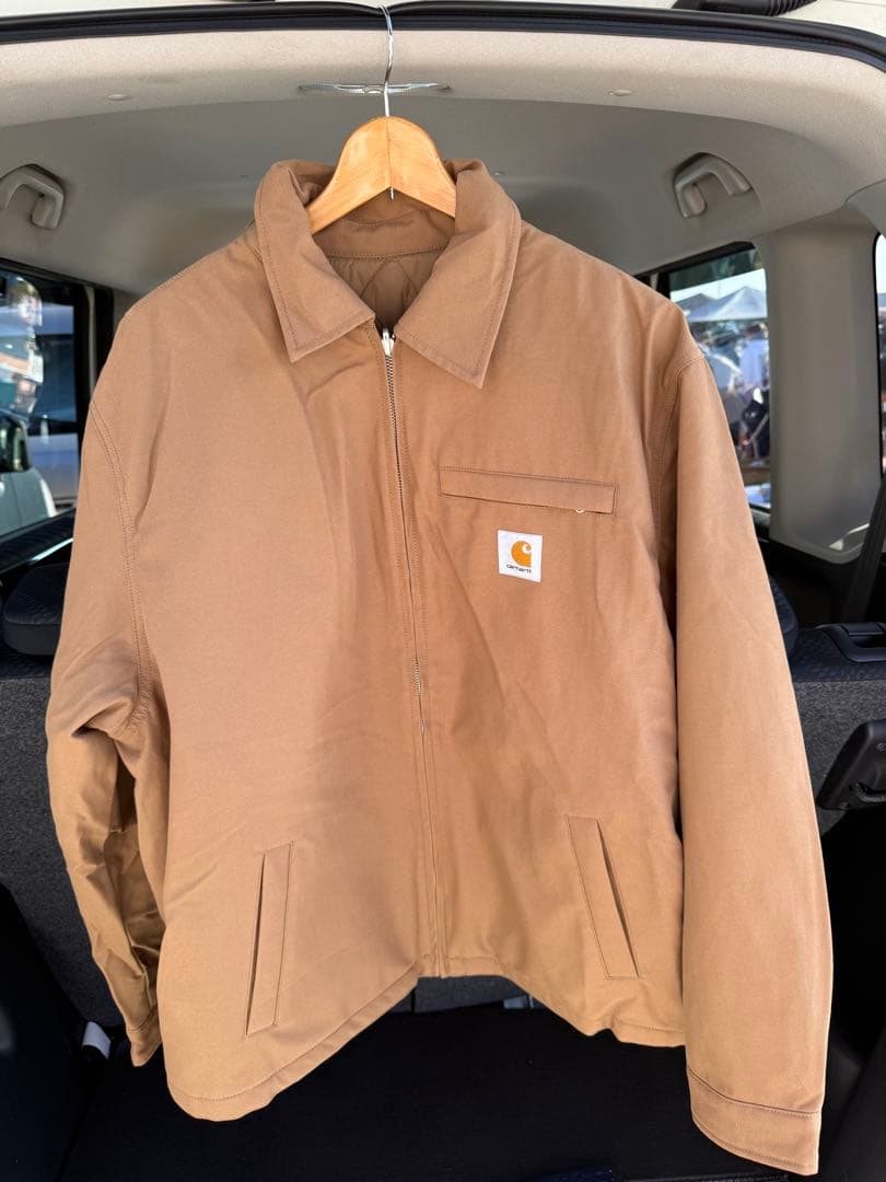 Carhartt キルティングジャケット ブラウン