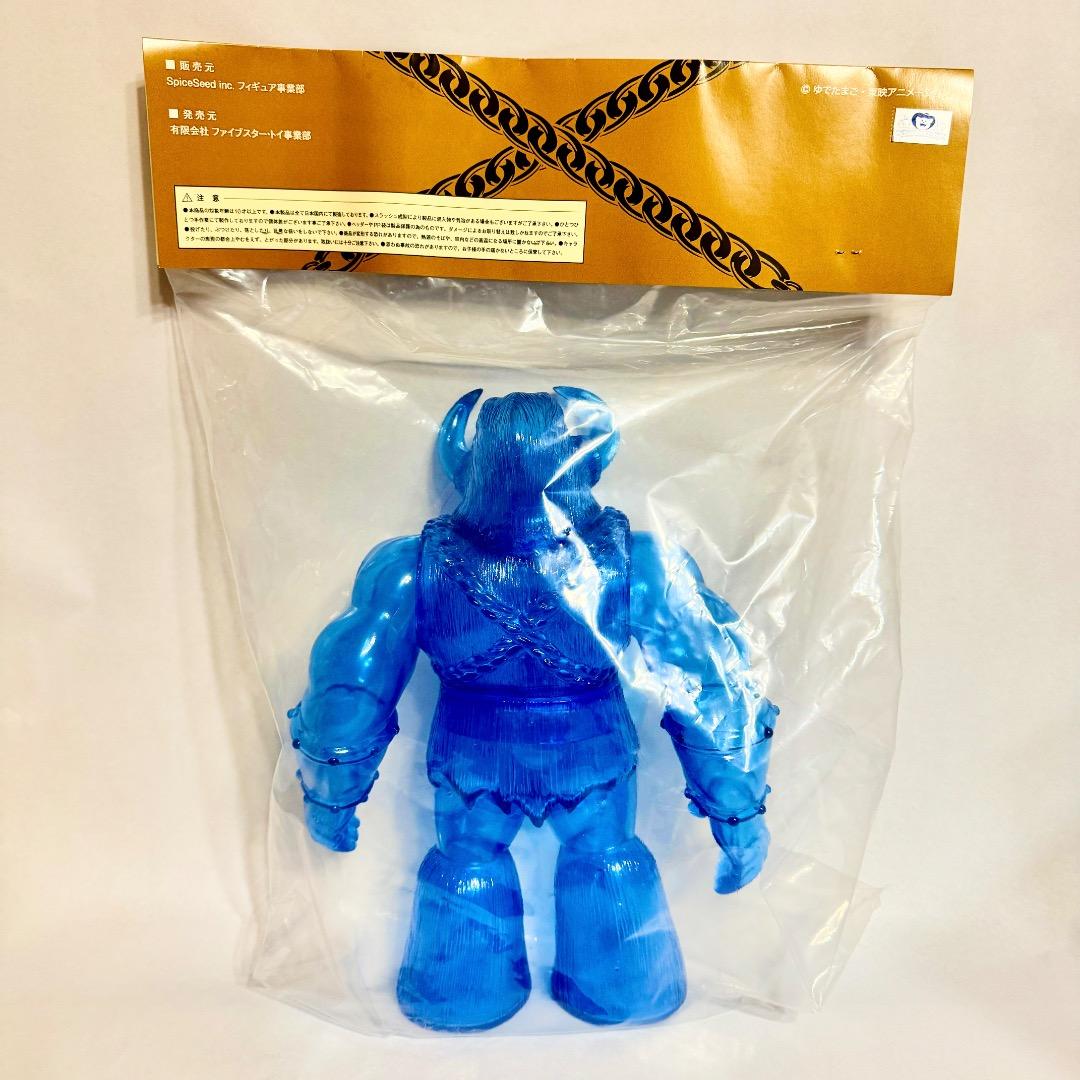 SpiceSeed マンモスマン クリアブルー ソフビ ファイブスタートイ