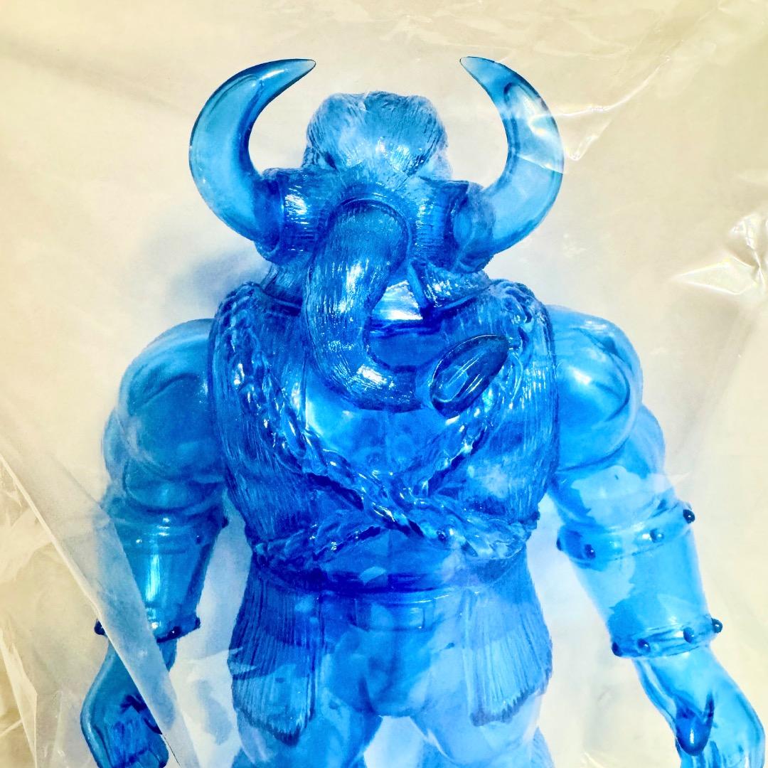 SpiceSeed マンモスマン クリアブルー ソフビ ファイブスタートイ