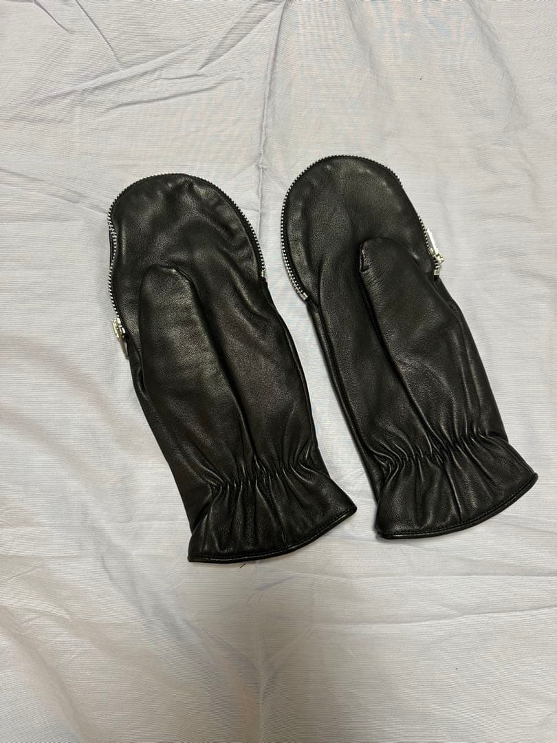 maison martin margielaレザーグローブ ミトン 手袋
