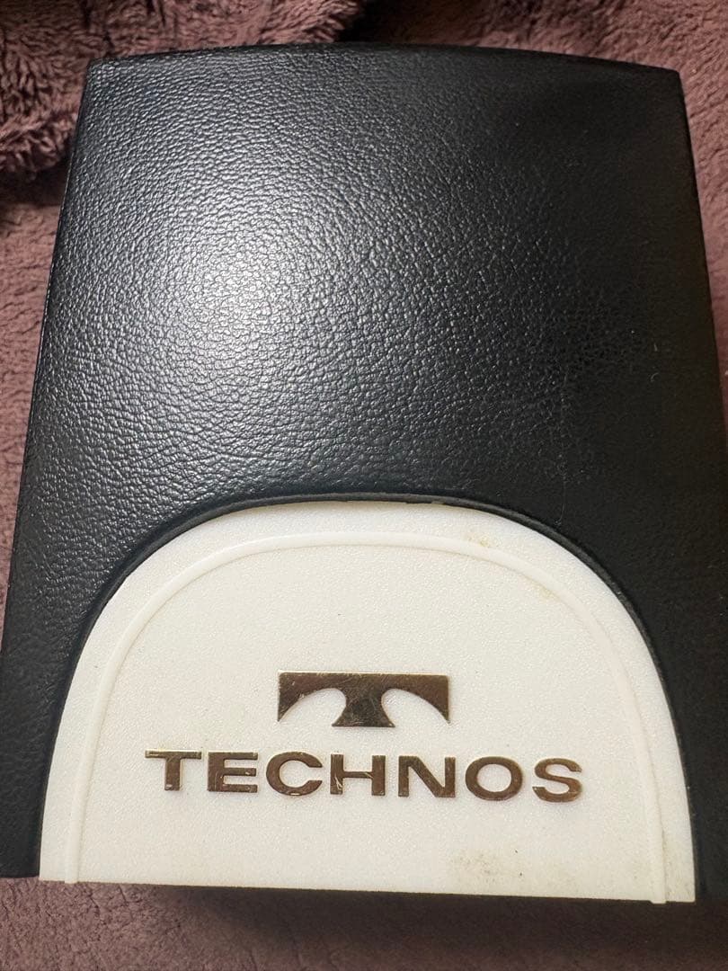 TECHNOS 自動巻き時計 ゴールド箱付き