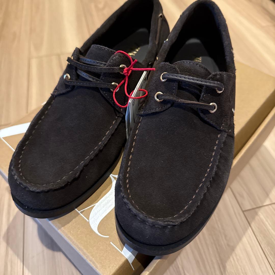 champion × ZARA レザーデッキシューズ　サイズ42（27cm）