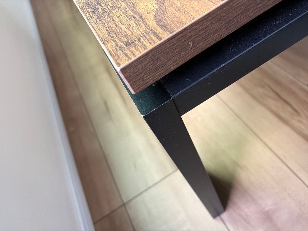 本体と布団類セット！ニトリ　ヴィンテージこたつ　ブラウン　105×70