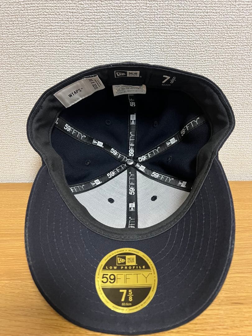 WTAPS ネイビーキャップ 59FIFTY 7 5/8