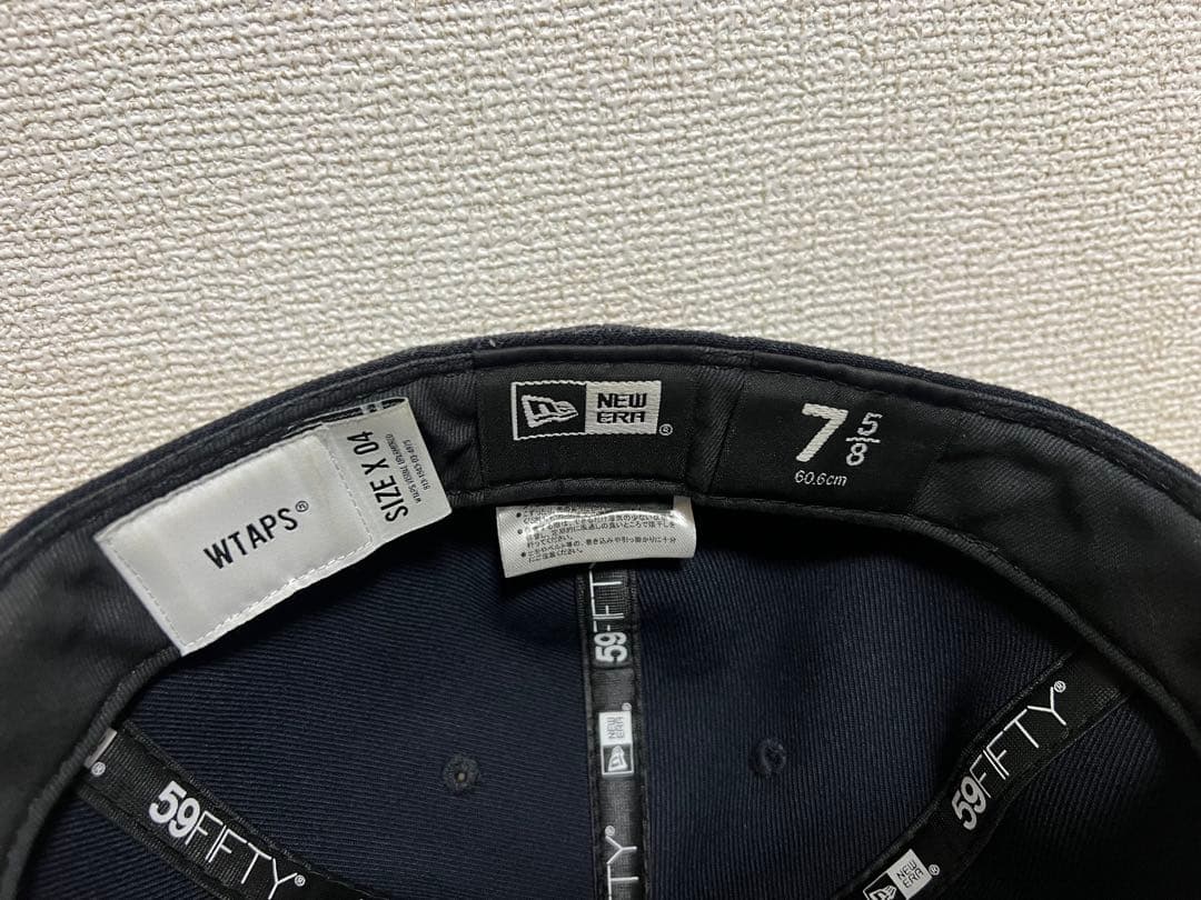 WTAPS ネイビーキャップ 59FIFTY 7 5/8