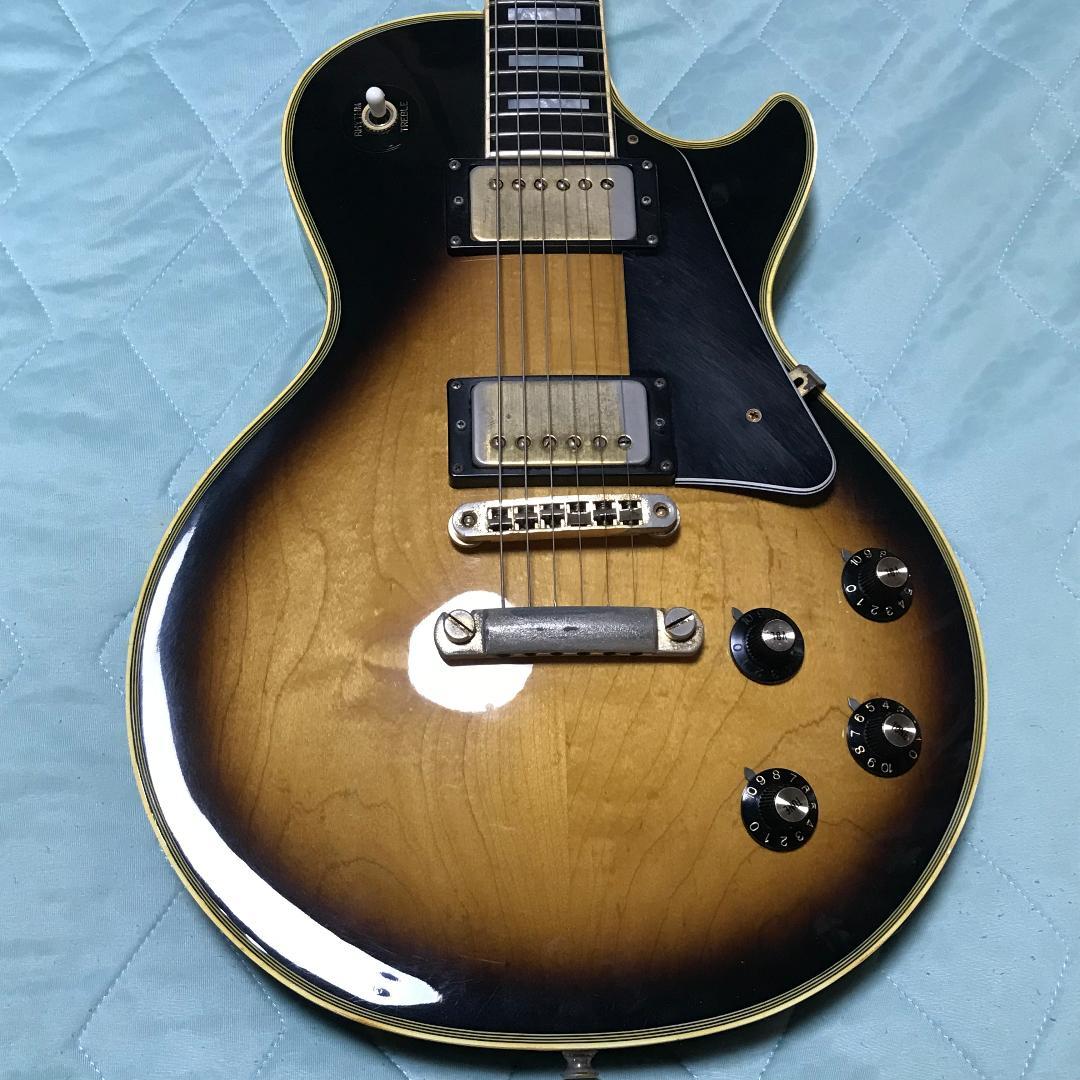 Aria Pro II レスポール カスタム エボニー指版 ダイヤモンドインレイ