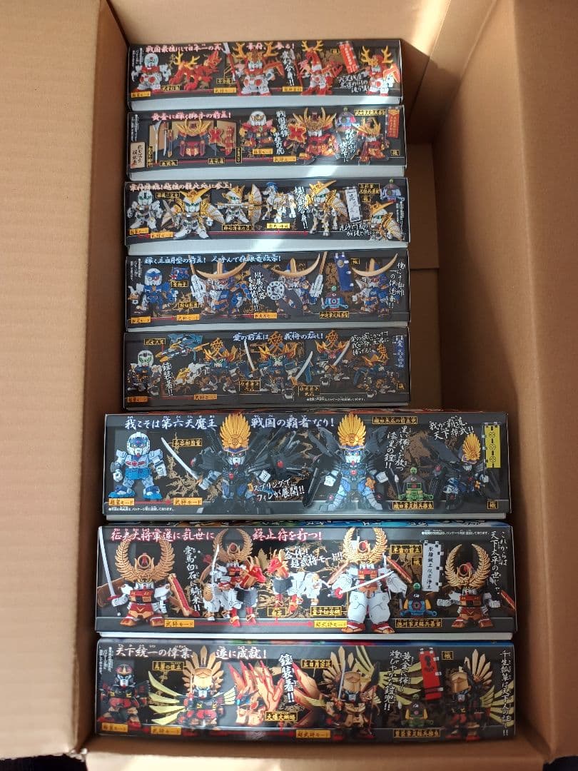 BB戦士 SD戦国伝 武神降臨編　８体セット