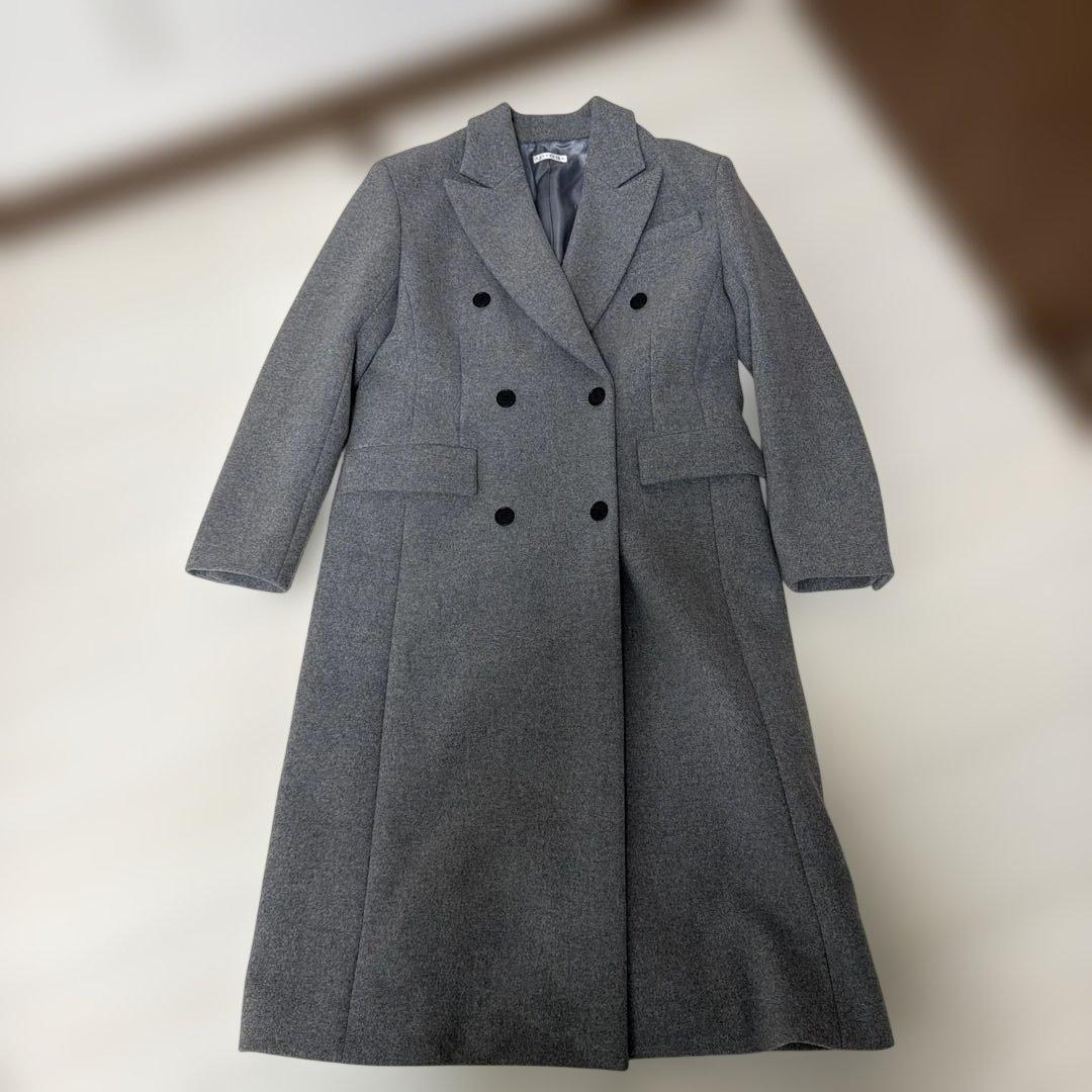 美品　エストネーション　ESTNATION ビッグチェスターダブルコート