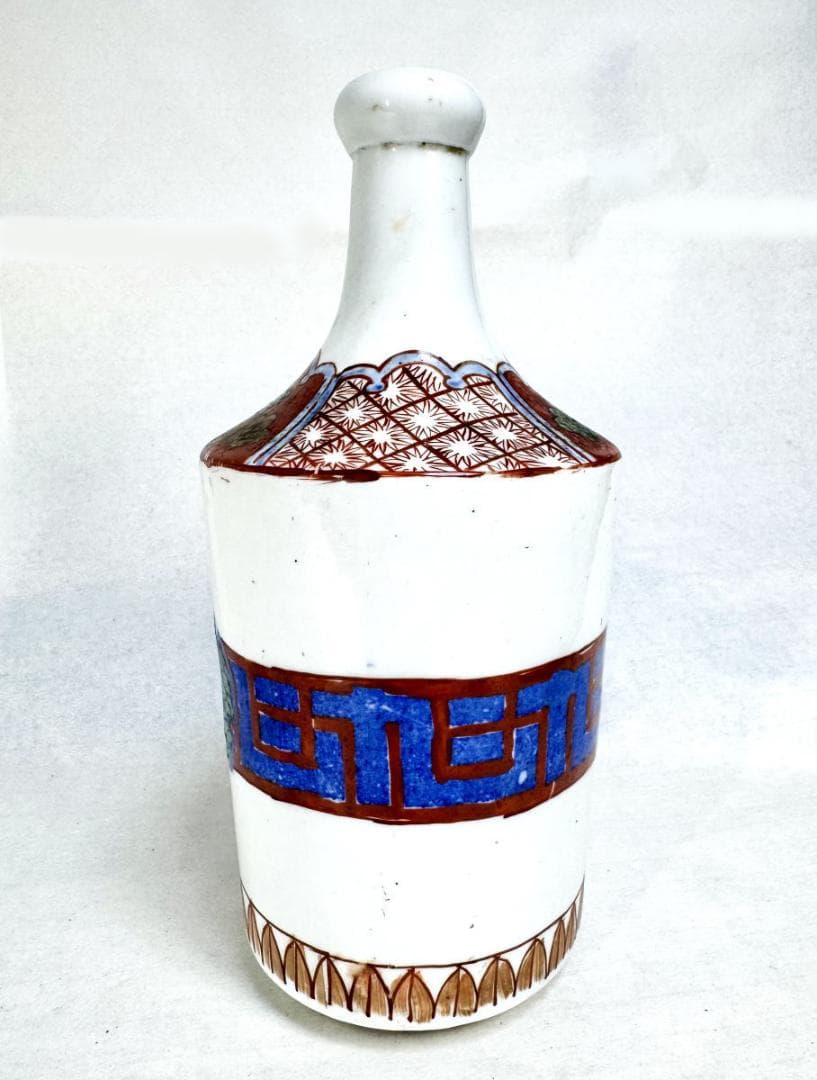 時代物 呉須赤絵大徳利 歴史有る年代物 入手困難 骨董 古美術 WWTT221