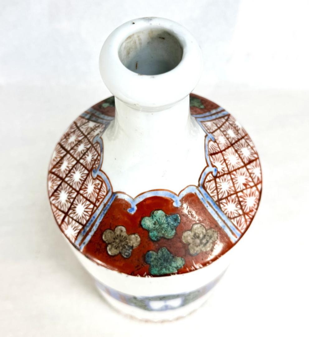 時代物 呉須赤絵大徳利 歴史有る年代物 入手困難 骨董 古美術 WWTT221