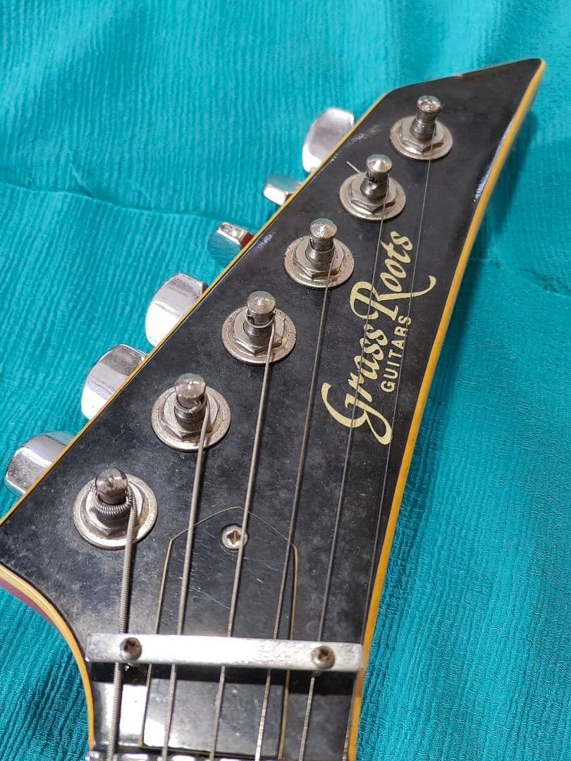 Grass Rootsフロイトローズ ブリッジモデル エレキギター レッド