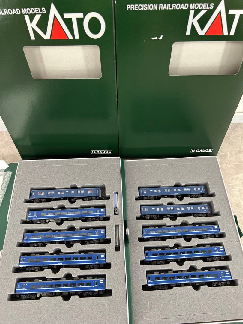 KATO 14系 500番台 急行「ニセコ.宗谷」基本、増結セット（全10両）