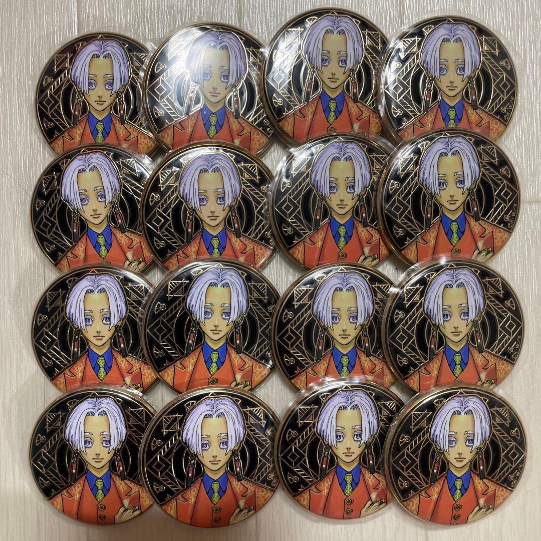 東京リベンジャーズ 原画展 黒川イザナ 缶バッジ クリアバッグ