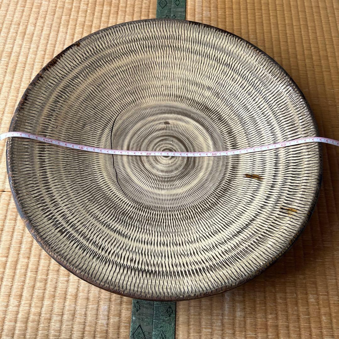 金継ぎ用　小鹿田焼　大皿　割れあり