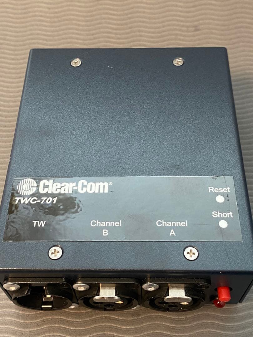 Clear-Com 2ch専用　4線ー3線変換器