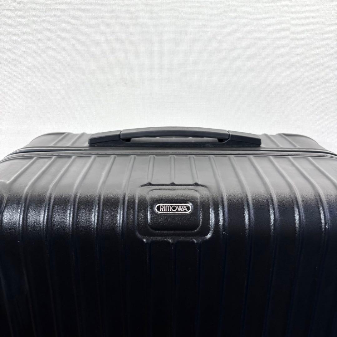美品 RIMOWA SALSA 87L キャリーケース　マットブラック　4輪