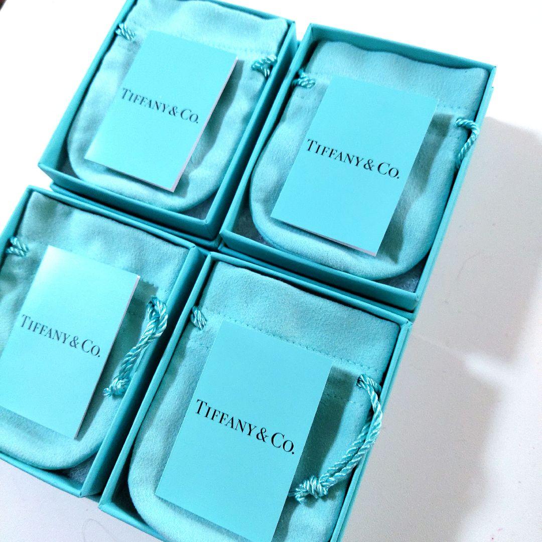 ❤️極美品❤️現行品❤️ティファニー空箱➕巾着袋➕ケアカード✖️ 4セット