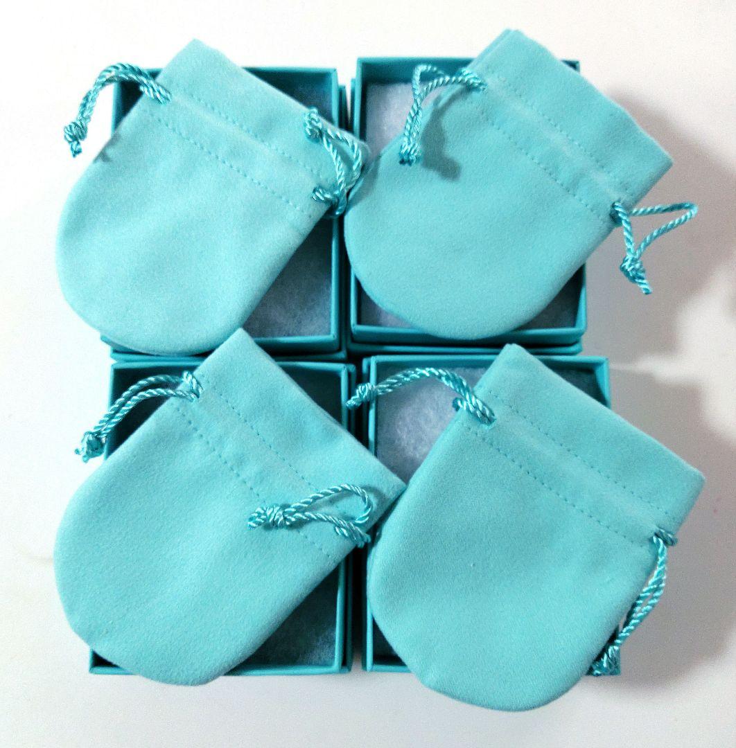 ❤️極美品❤️現行品❤️ティファニー空箱➕巾着袋➕ケアカード✖️ 4セット