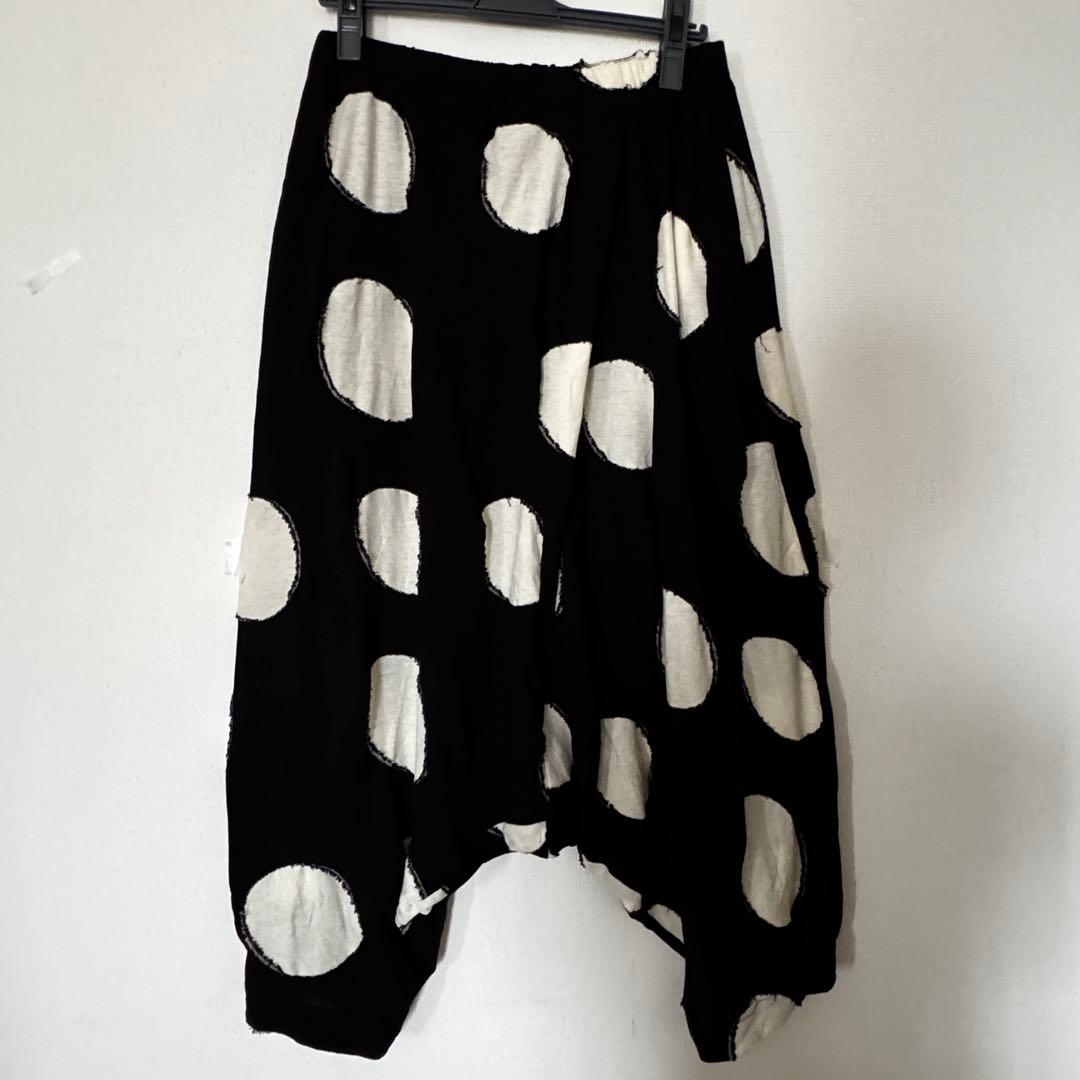 芽風 センソユニコ ドット サルエルパンツ