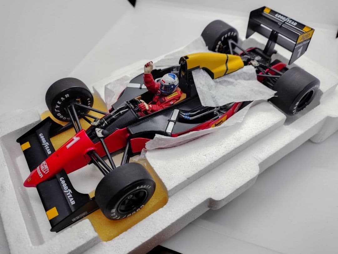 1/18　エグゾト　フェラーリ　641/2　フランスGP　アラン・プロスト